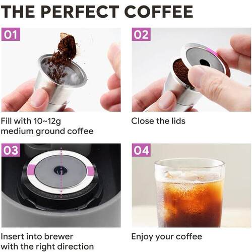 Reusable K Cup Coffee Pods K-eurig Coffee Filter Makers