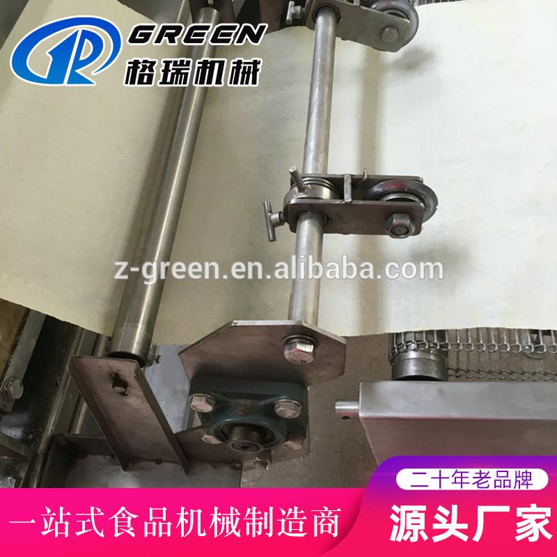 小型春卷皮机面一皮机流线人50水可作操方形春卷皮机