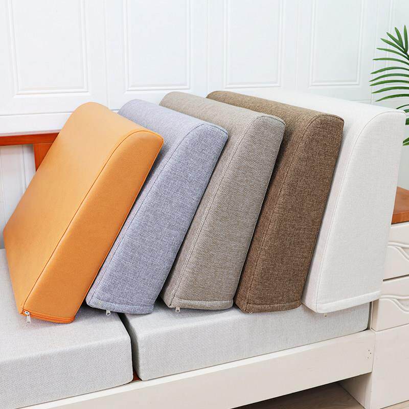 沙发大靠背垫定制高密度海绵靠垫客厅红木沙发靠背长方形实木靠枕