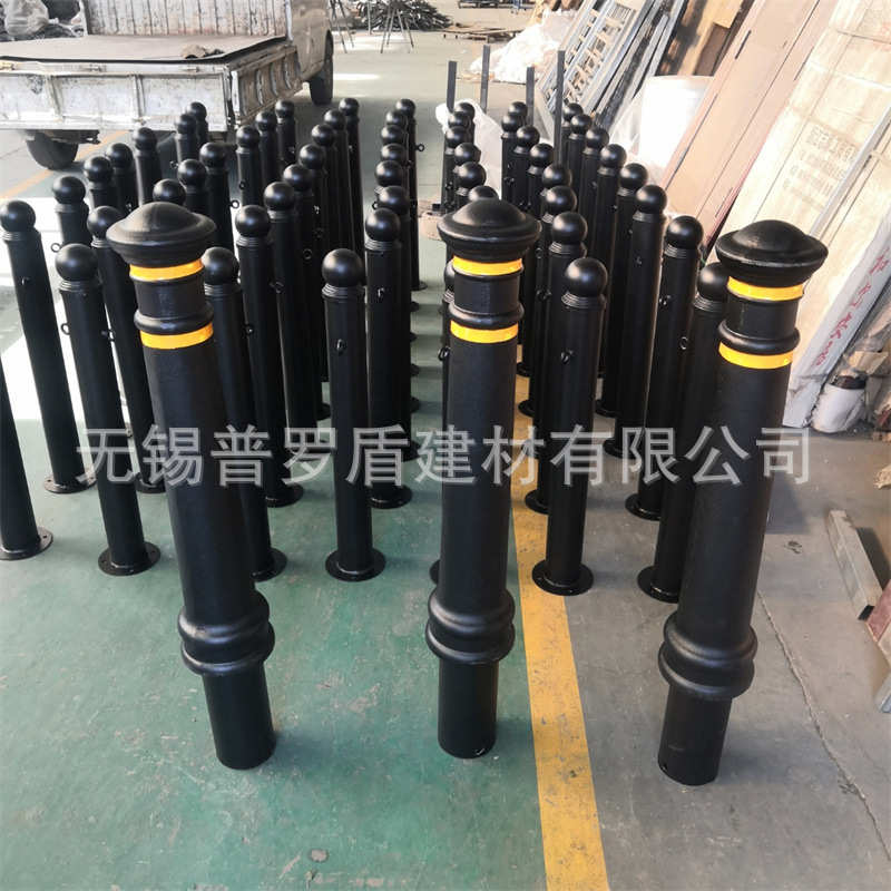铸铁罗马立柱 止车柱 河道景观铁链隔离桩 人行道路防护栏杆 路障