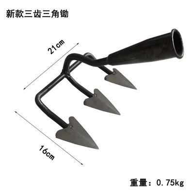 高档农用翻种土神工器家用松土耙子人锄地开荒工锄头种菜花除草园
