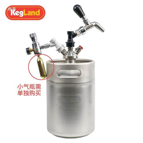 酿精04不锈保压啤酒桶带龙打头户外酒器thfg%lzn二发桶keg桶家酿