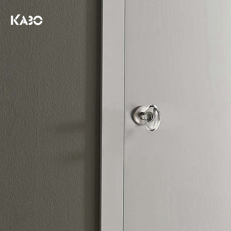 德国KABO隐形门锁水晶单边单面锁密室门锁球形隐藏锁带钥匙暗门锁