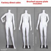 热卖 店模特 白色无头塑料模特女模特全身模特道具全身女站模服装