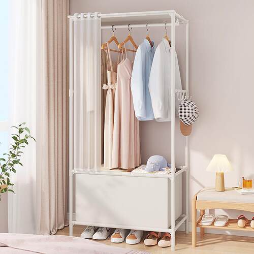 **Bold and Reinforced Easy-to-Assemble Wardrobe with Thicken