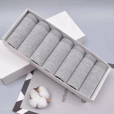 7Pcs Panties for Woman Underwear Cotton Sexy Breathable Soft