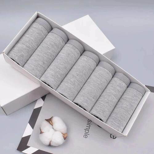 7Pcs Panties for Woman Underwear Cotton Sexy Breathable Soft