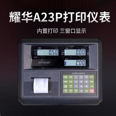XK3190-A23P计重显示仪表 电子秤表头支持一键打印 磅头现货