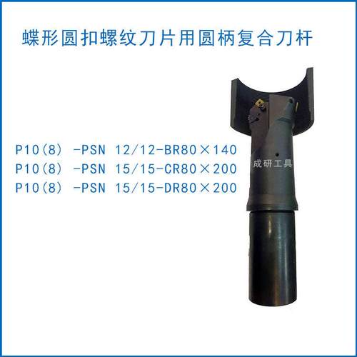 石油管螺纹梳刀刀杆数控刀杆P10(8)-PSN15/15-DR80X200