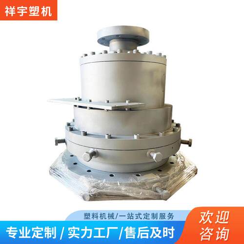 供应PE管挤出拉管模具50-200mmPE管材机头模具带标识线定径铜套