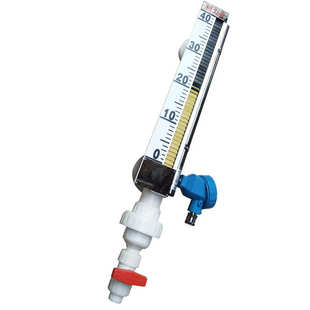 pp磁翻板液位计带远传水位计4-20mA油位计304不锈钢材质侧装顶装