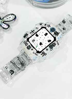 适用小天才儿童电话手表Z9/Z6A巅峰/Z7A/Z8/Z5卡通Z6S/D2/Q1A表带