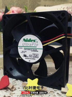 U92T24MUA7-58J56 127K60620 NIDEC 9225 24V 0.14A 3线风扇