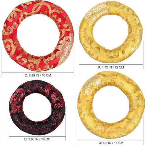 4pcs Sound Bowl Pad Nepal Handmade Sound Bowl Cushion