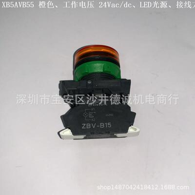 XB5AVB65 XB5-AVB65 指示灯 蓝色、24Vac/dc、弹簧夹紧方式
