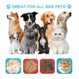 Dog Mat Reduction Per Lick Anxiety Mats Feeders Slow Boredom