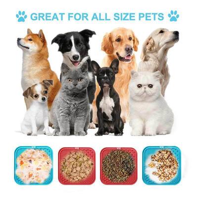 Dog Slow Feeders Mats Lick Mat Boredom Anxiety Reduction Per