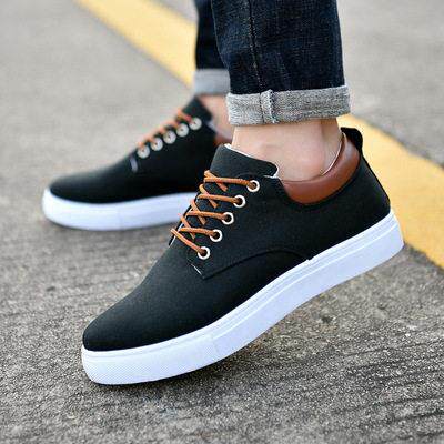 Men casual sport canvas shoes boy Sneakers Large size 46 48