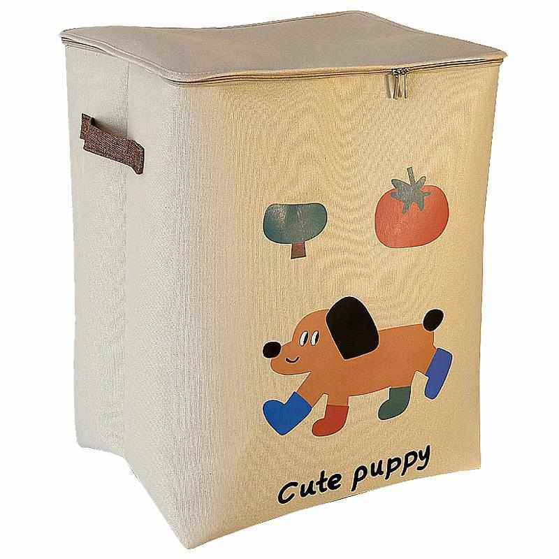 加厚布艺带拉链防尘收纳箱封口宿舍衣柜衣服储物箱折叠阳台脏衣桶,收纳整理,其他收纳篮,淘宝优惠券,粉丝福利购,淘宝优惠卷