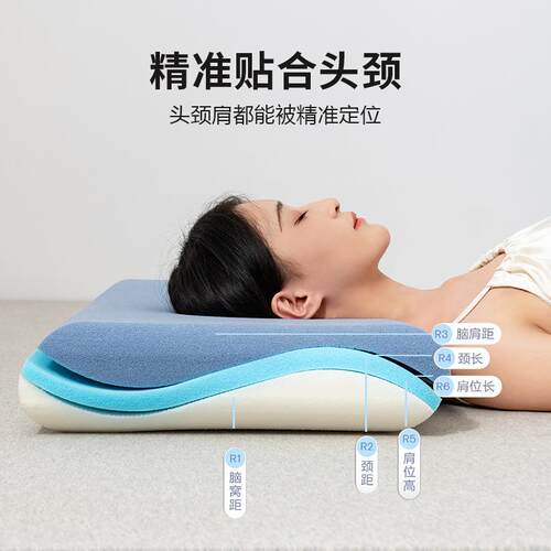 记忆绵某朵第3代深睡枕PRO枕头记忆棉枕芯枕套酒店同款深睡枕
