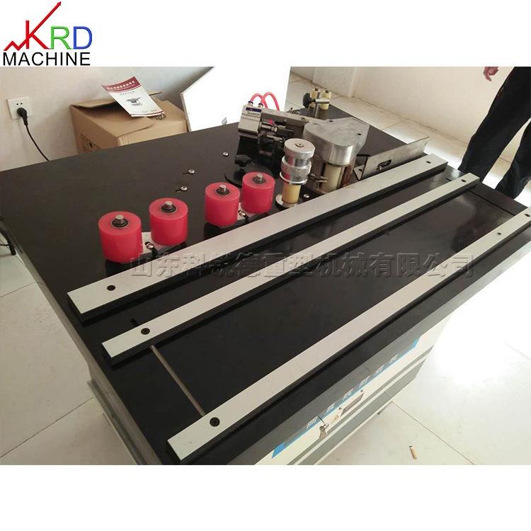 不规则边框贴边机家具异型曲面封边带机器PVC木皮断带粘边机械