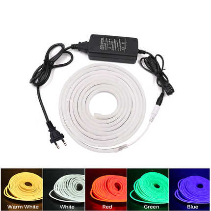 led柔性霓虹灯带12v/5v低压硅胶软灯条户外招牌造型灯条