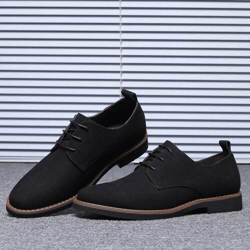 Suede suede shoes in large size for men大尺码男士磨砂皮鞋48