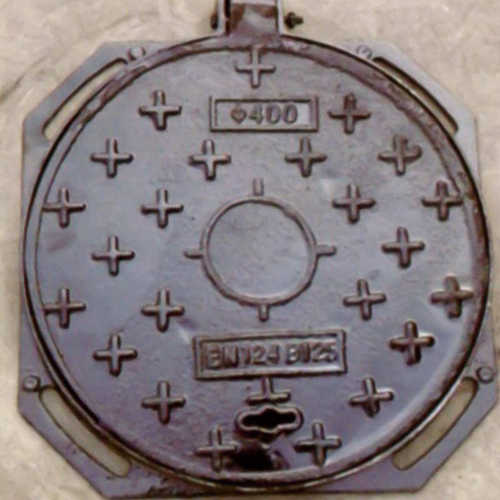 球墨铸铁井盖圆形700重型d400下水道窨井沙井阴井雨污水井盖方形