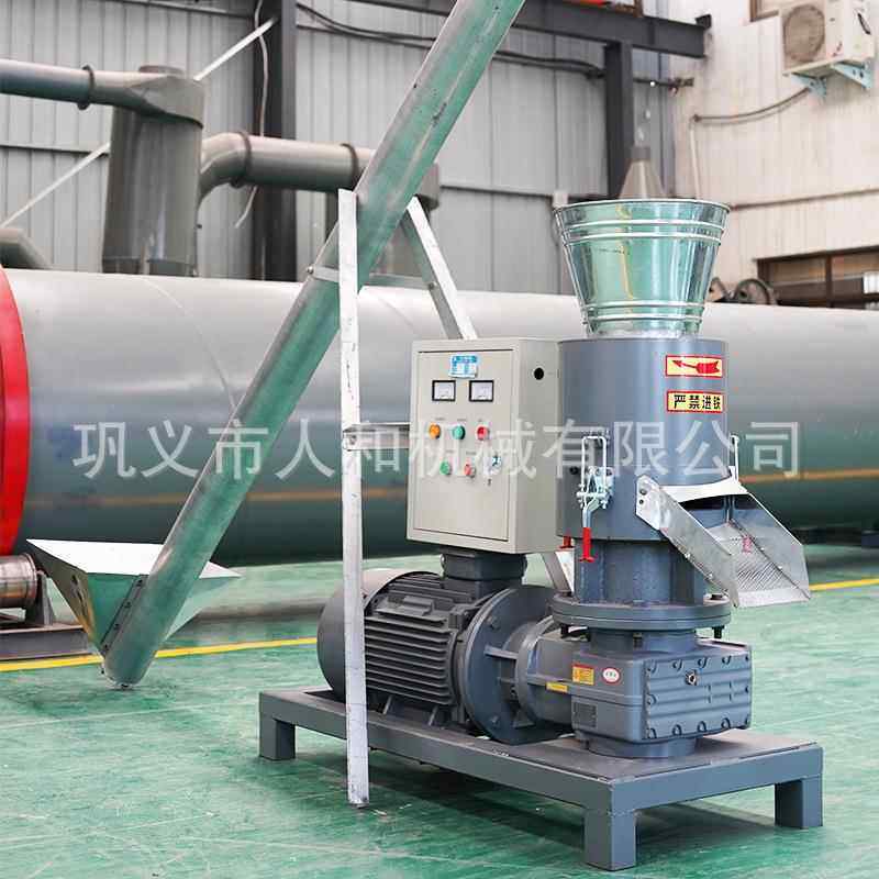 电动秸秆稻壳制粒机中小型生物质颗粒燃料机锯末木屑核桃壳压粒机