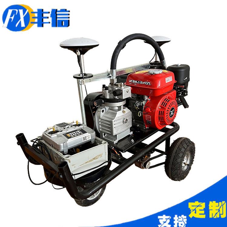 热熔划线一体机马路公路冷喷划线车遥控小型停车位油漆标线画线机