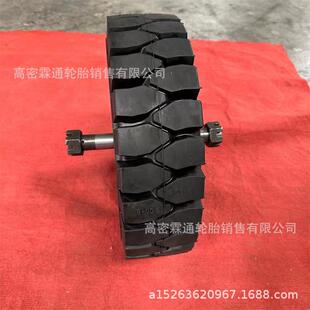 8改装 实心轮胎带轴承轴头4.00 车轮胎 18x7 16x6 5.00