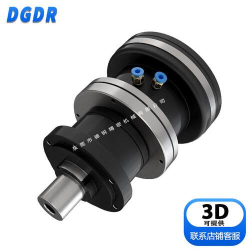 高GD-0主精度气动转式卡盘立式主轴集成德锐旋D膜0/1G0薄膜片气压