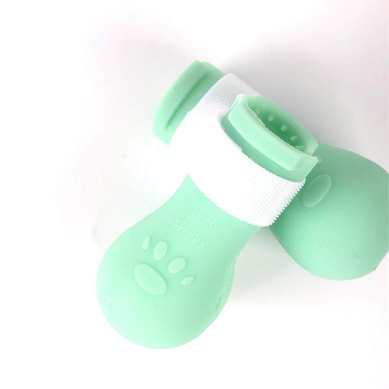 新款硅胶洗猫脚套防猫爪子手套抱猫喂防挠脚套洗澡用品2