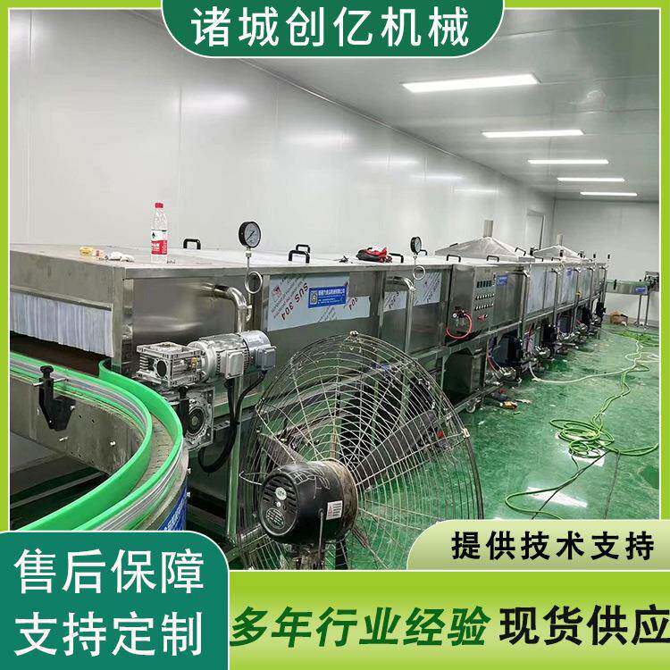 隧道式喷淋巴氏灭菌机 灌装碳酸饮料巴氏灭菌线 酒类蒸汽杀菌线