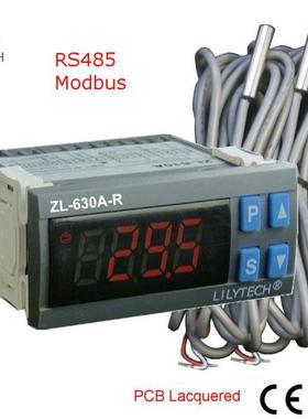 LILYTECH ZL-630A-R RS485 MODBUS 通讯 冷库冷冻冷藏温控器