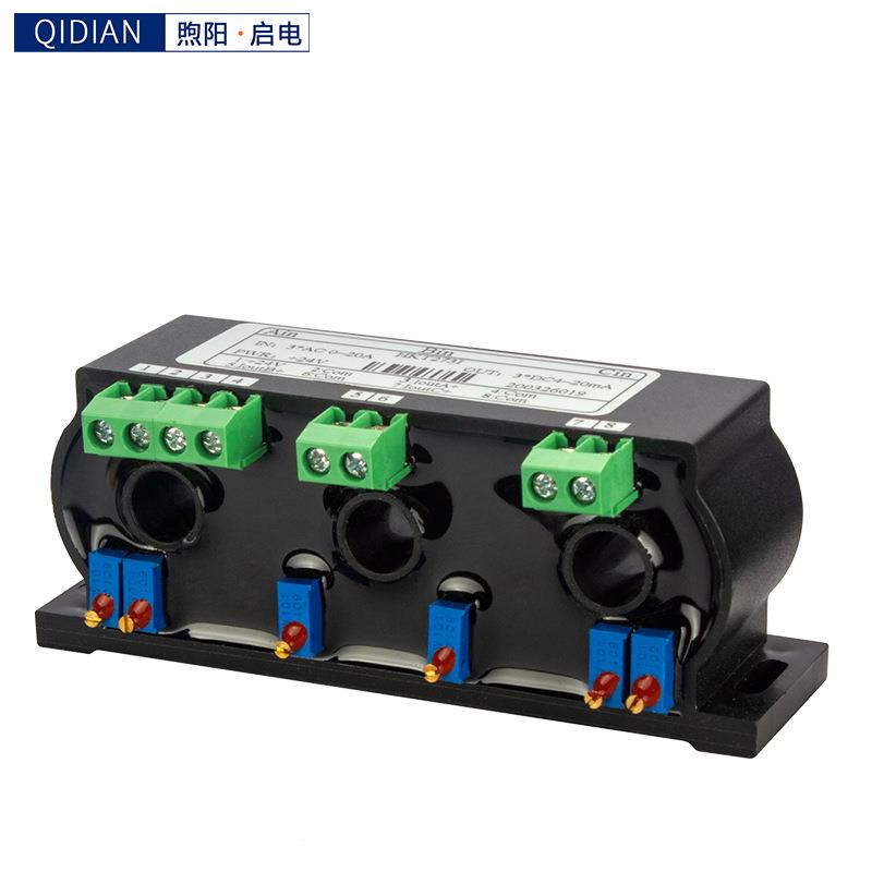 三相流KXT27I-电流变送器AC5A100转A4-20mA交0-10V输电量传感器出
