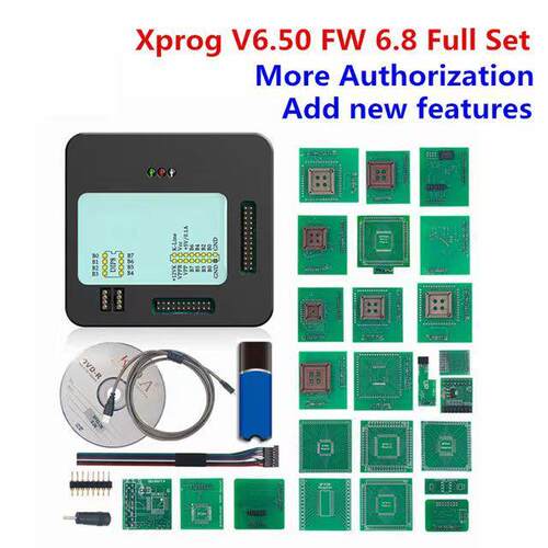 XPROGV6.50/6.26/V5.55X-PROGMV6.26ECU编程器XPROG全套
