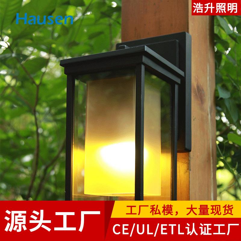 欧式户外壁灯简约现代室外庭院灯花园围墙灯防水阳台灯走廊过道