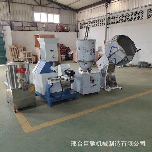 全自动狗粮膨化机小型鸟粮猫粮机器狗粮机鱼饲料膨化机
