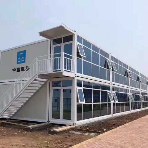 快拼活动板房集装箱房 可移动式办公工地宿舍住人简易房 临时住房