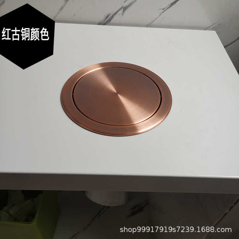 式工装装内嵌式垃圾桶暗台镶入盖台面垃圾桶嵌入式洗手盖子垃圾桶