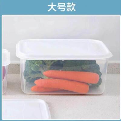 plastic food fruit storage box container lunch fridge big