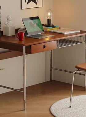 05实木公房桌椅子写字台民宿桌久坐不书累舒办适靠背椅书电脑学习