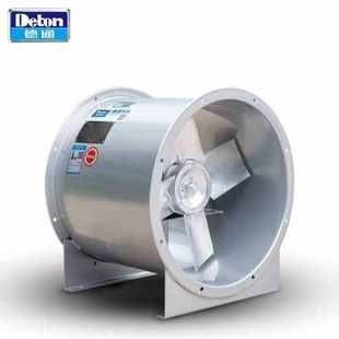 德通风机T35 0.37KW低噪音轴流风机380V管道风机抽 3.15 2900rpm