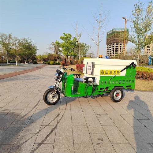 可上牌三轮高压清洗车城市道路地面冲洗车新能源管道清理疏通车