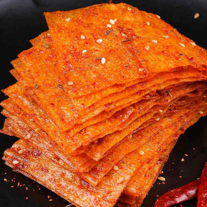新疆包邮手撕大辣片湖南特产辣条香辣麻辣豆皮儿时小吃怀旧零食