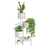 花架多层绿绿置落轻室内植北欧花盆地铁物架客厅架子肉奢萝架艺多