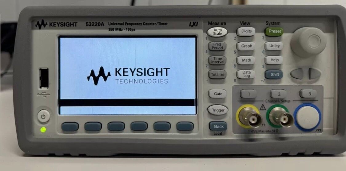 Keysight 53220A通用频率计数器，带GPIB选项