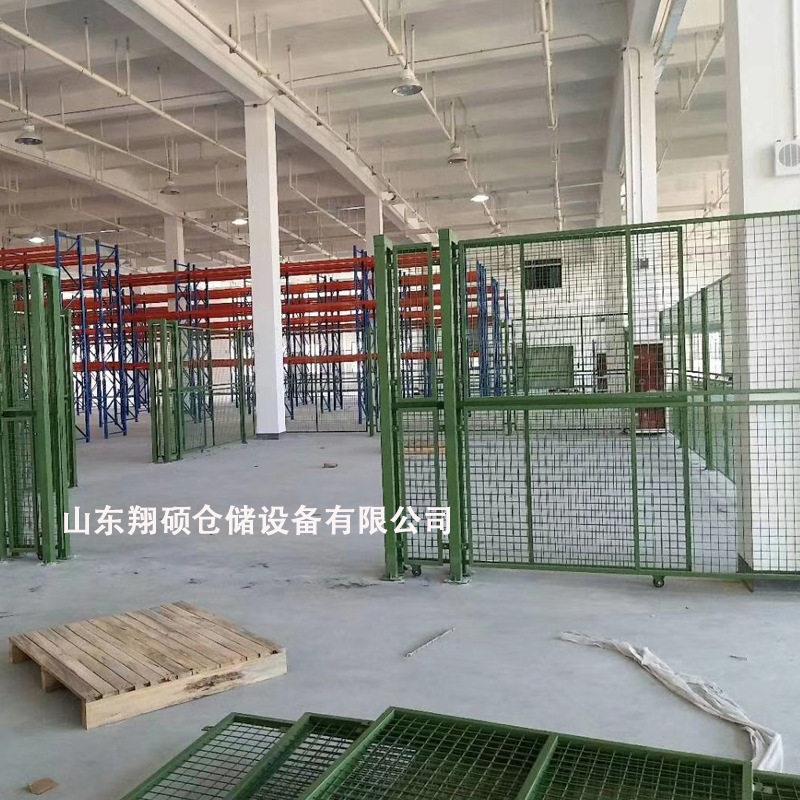 济宁翔硕金属冲孔网隔离带防尘降噪通风散热工业车间隔断