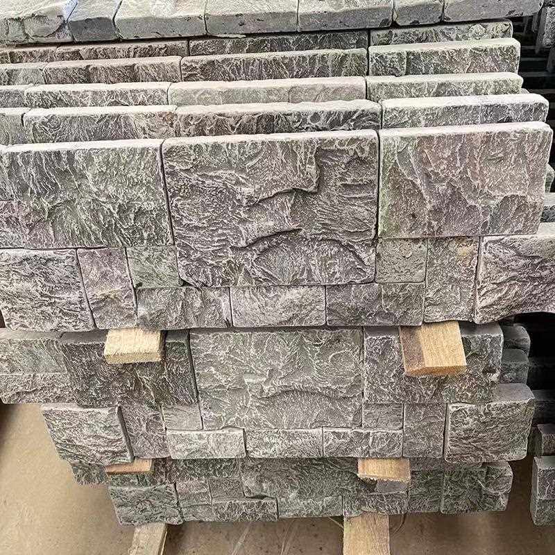 新款直销黄色黑色莱姆石 别墅墙面地铺铺设地砖 仿古滚磨荔枝面花